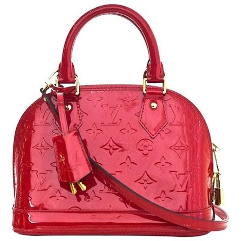 louis vuitton red patent leather purse|Louis Vuitton bag red inside.